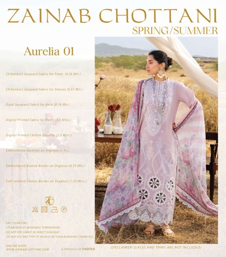 ZAINAB CHOTTANI LUXURY LAWN COLLECTION